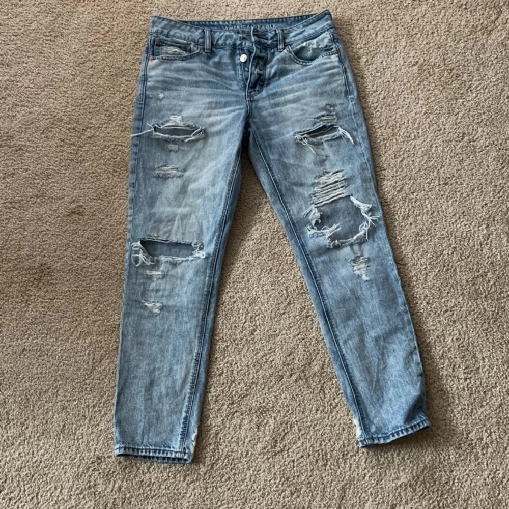 American Eagle tom girl jeans